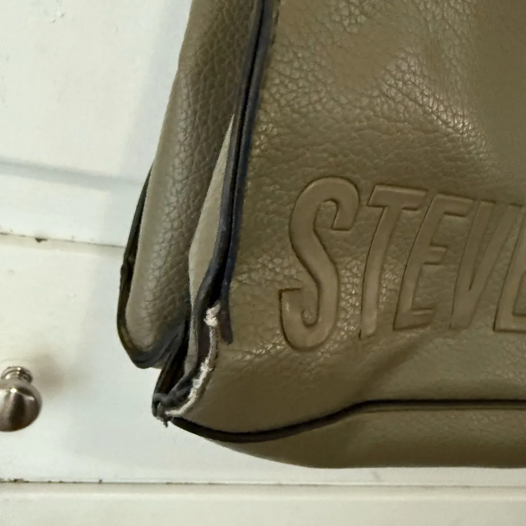 Steve Madden Khaki Tote with Tassel Accent - Image 2