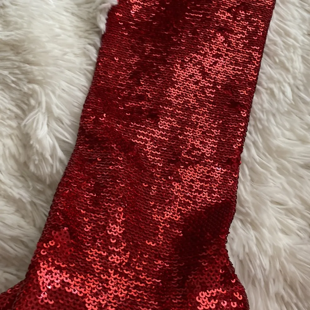 Balenciaga  Red Sequin Thigh High Boots 😍 - Image 3