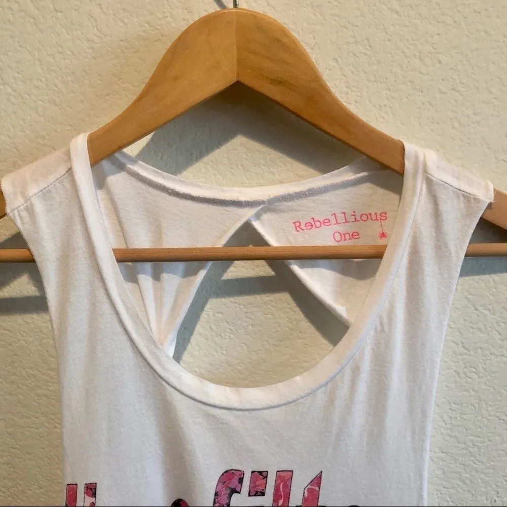 Rebellious One graphic  tank S - Image 5