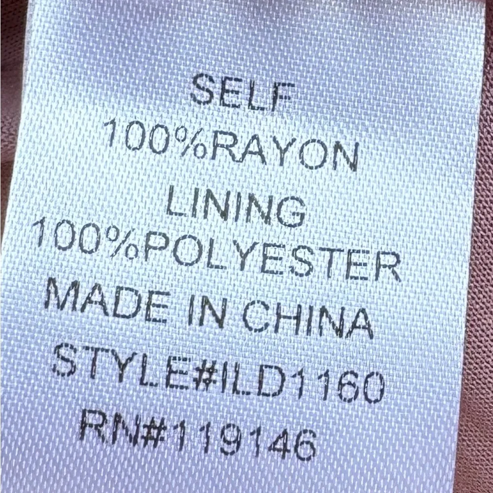 In Bloom Pink Relaxed Tunic with Embellished Mandarin Collar Size M - Image 4