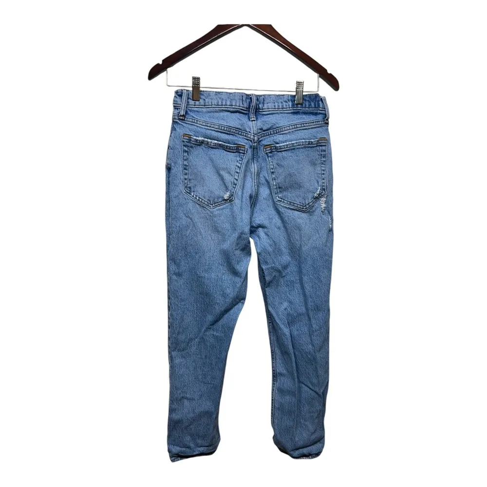 Abercrombie & Fitch The Dad High Rise Distressed 4S / 27 - Image 3