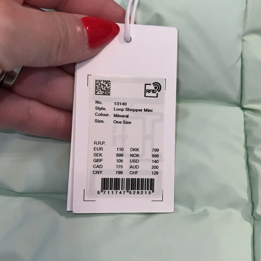 NWT Rains Loop Shopper Mini Puffer Bag - Image 5