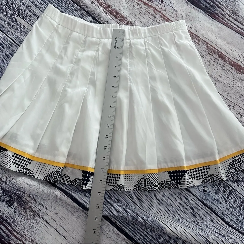 Vintage 80’s Lily’s of Beverly Hills Pleated White Tennis Skirt​​​​ Size 6 - Image 8