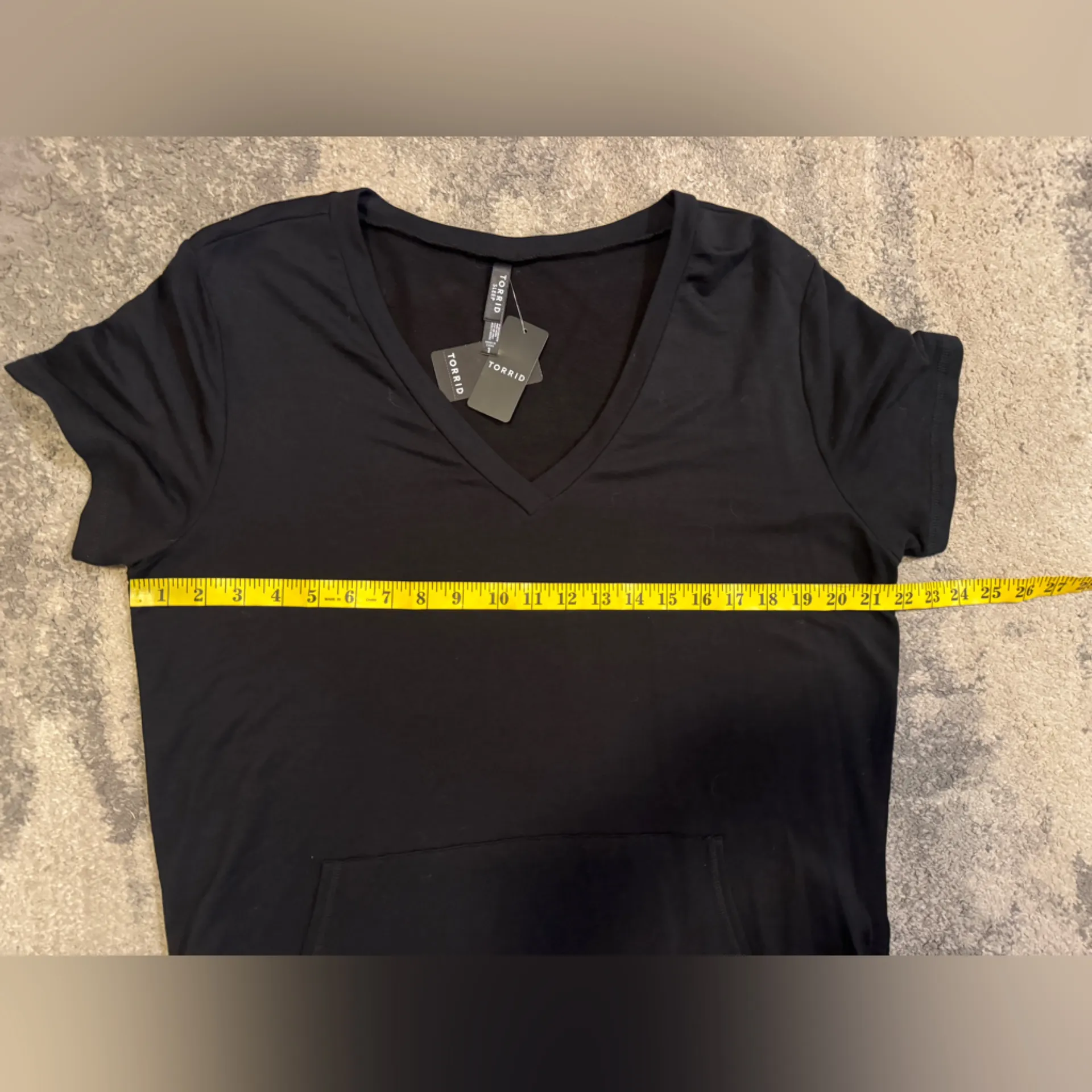 NWT Torrid Black V-Neck Nightgown - Image 7