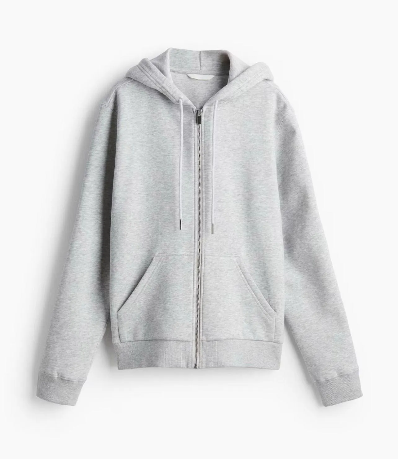 Gray Zip-up Hoodie - Image 2