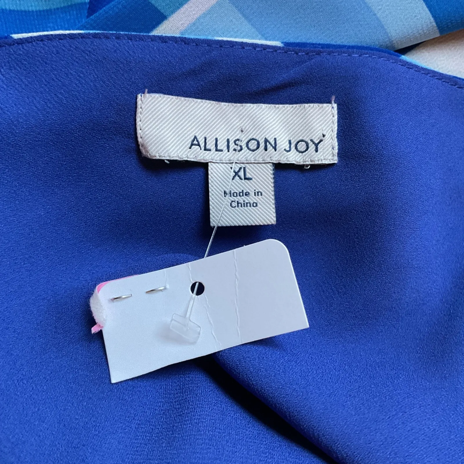 Allison Joy Sleeveless V Neck Skylar Wrap Midi Dress Size‎ XL NWT - Image 7