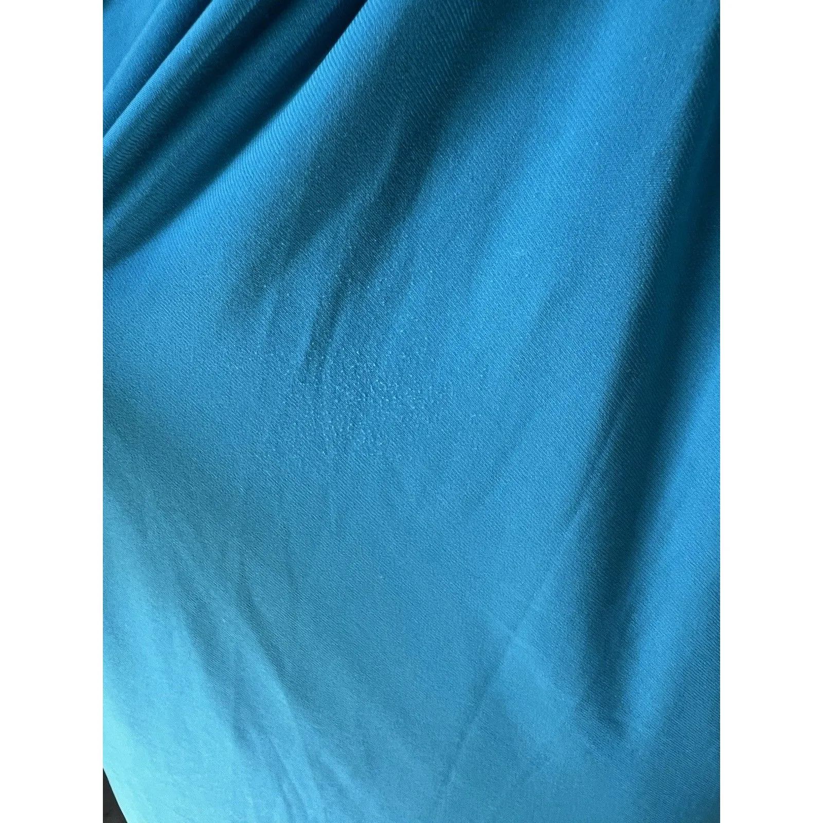 Lauren Ralph Dress Sz 8 BLUE Sheath Ruched Classic Evening Cocktail Formal #57 - Image 9