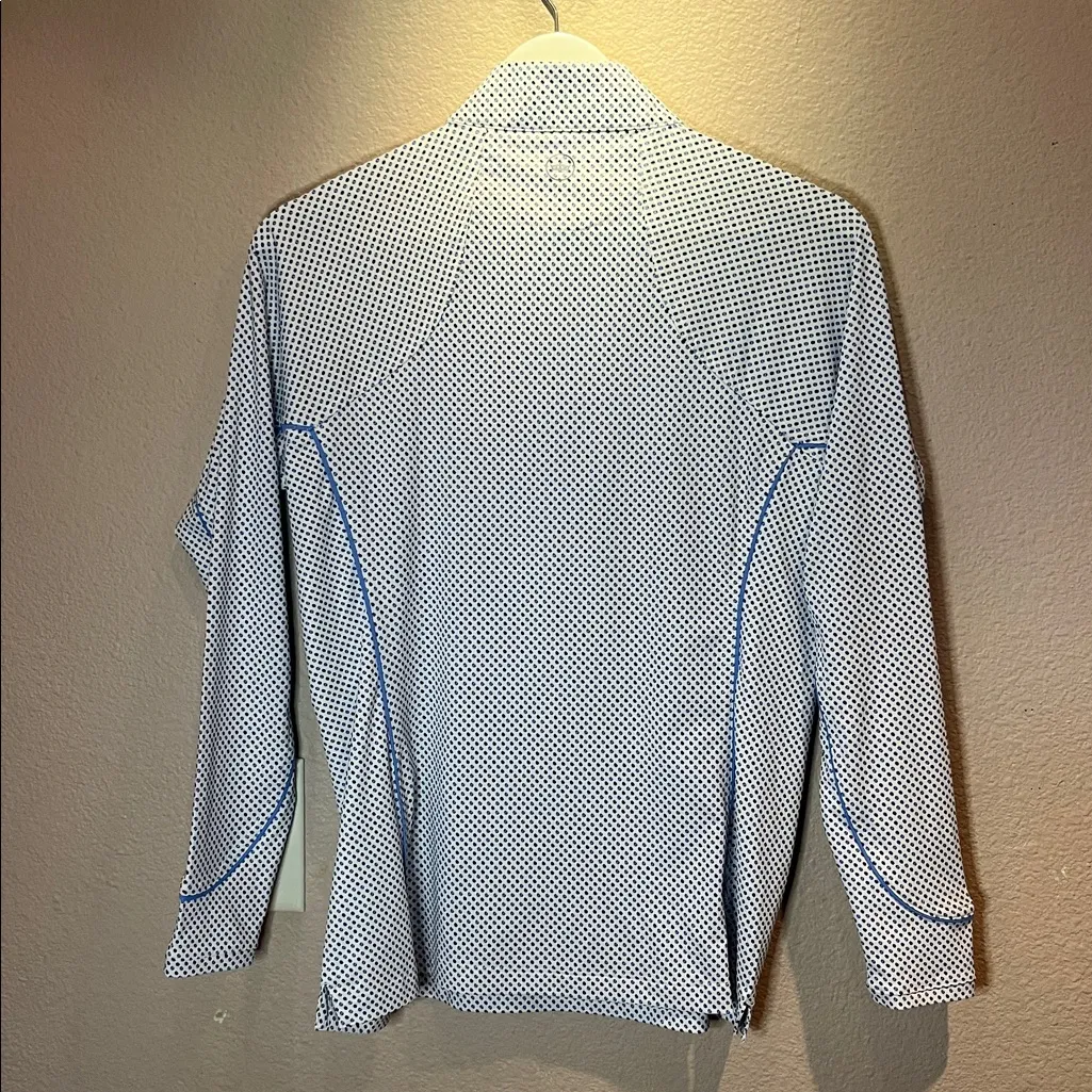 Peter Millar Women’s Quarter Zip Performance Pullover SPF 50 Golf Resort Small - Image 7