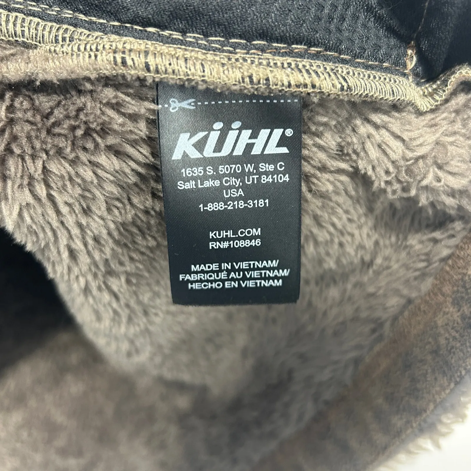 KUHL Flight Women's Breen High Pile Sherpa Fleece Stowaway Hood Full Zip - Small - Image 8