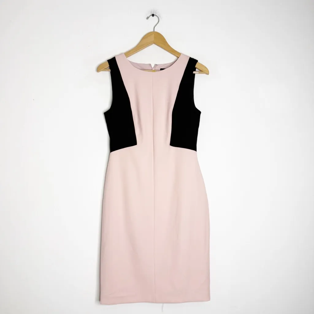 White House Black Market Colorblock Sheath Dress – Size 6 – NWT - Image 2
