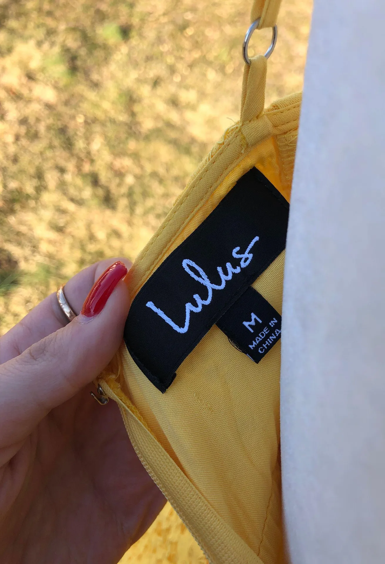 Lulus Yellow Lace Sundress - Image 5