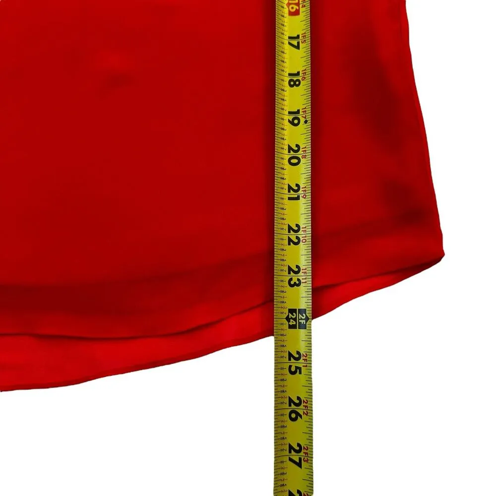 Grace Karin Red Blouse Women Top Size Small | 67-18 - Image 7