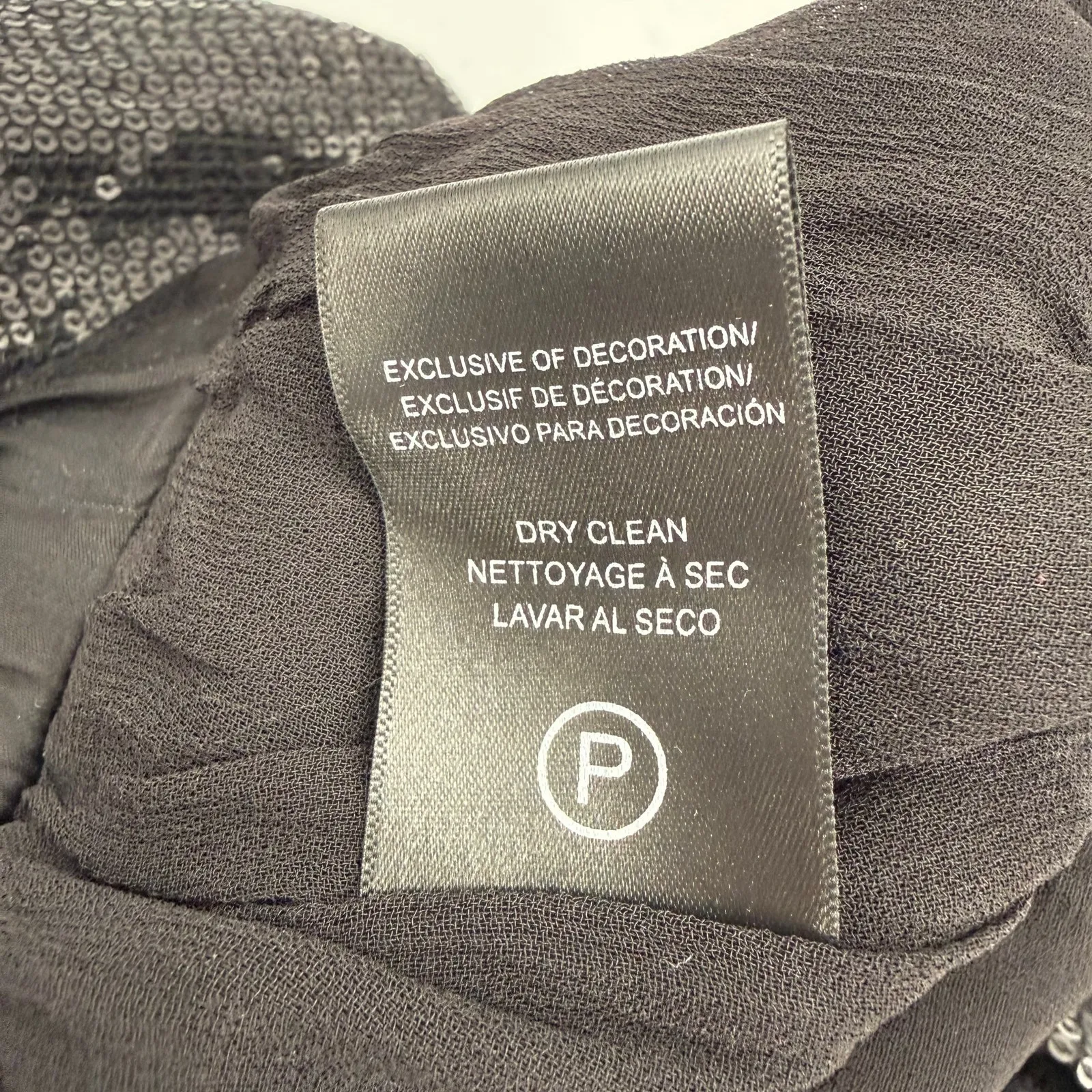 VELVET By Graham & Spencer Pants Size Extra Large Sequin Wide Leg Pant Black NWT - Image 16