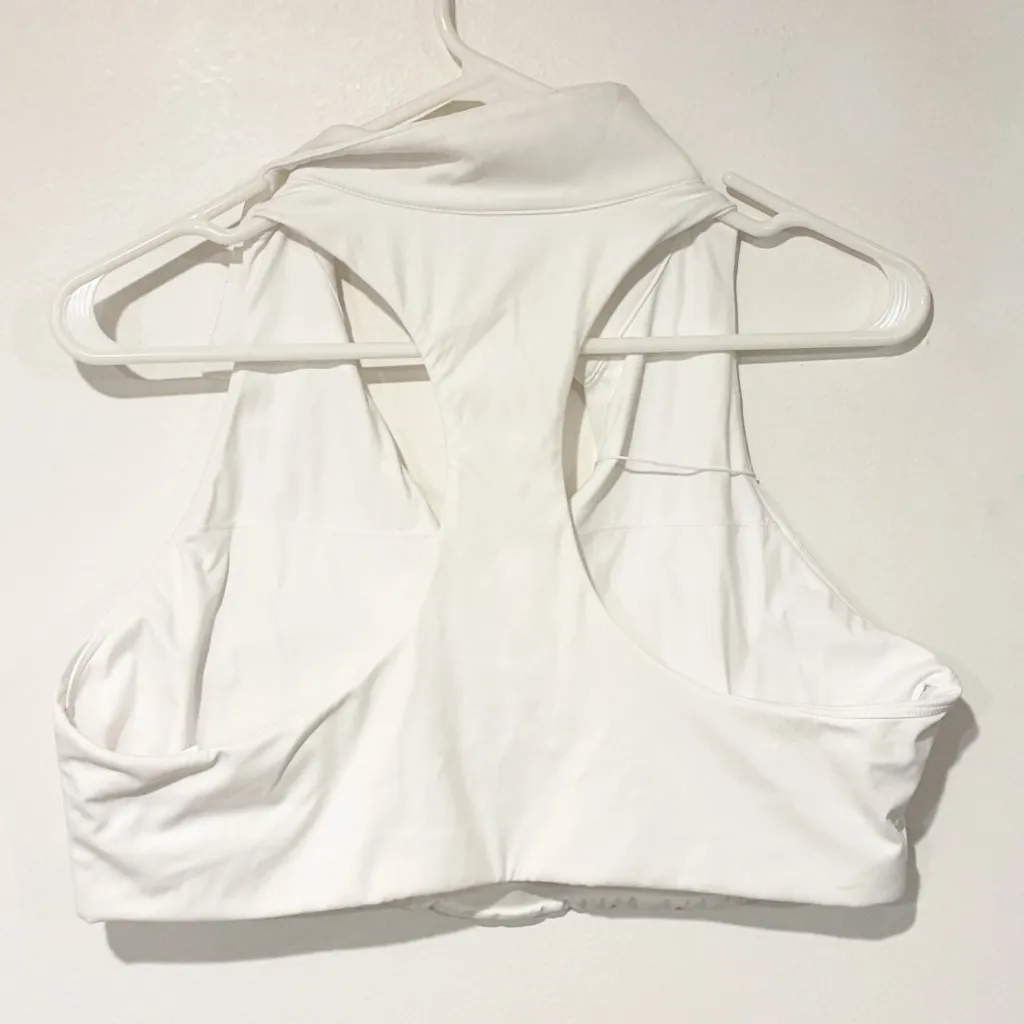 Halara SoftlyZero Airy Racerback Cool Touch Cropped Tennis Tank Top-UPF50 XL NEW - Image 5