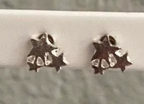 3 star stud earrings - Image 3