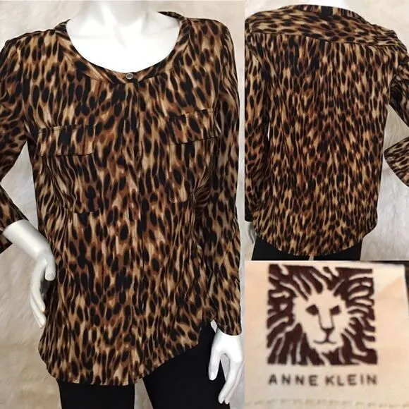 2 chest pocket silky stretch hidden button down - Image 2