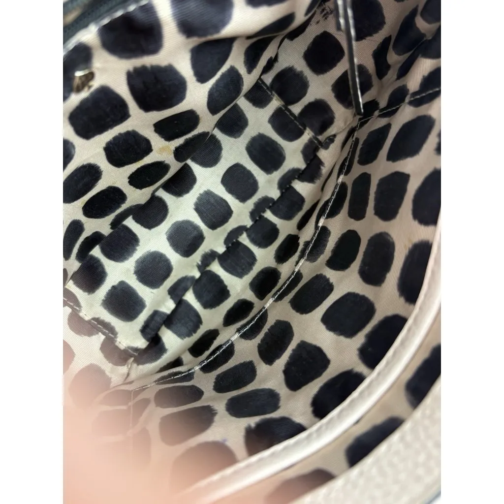 *Kate Spade Spencer Court Lavinia Ivory Crossbody Purse Leather Quiet Luxury - Image 11