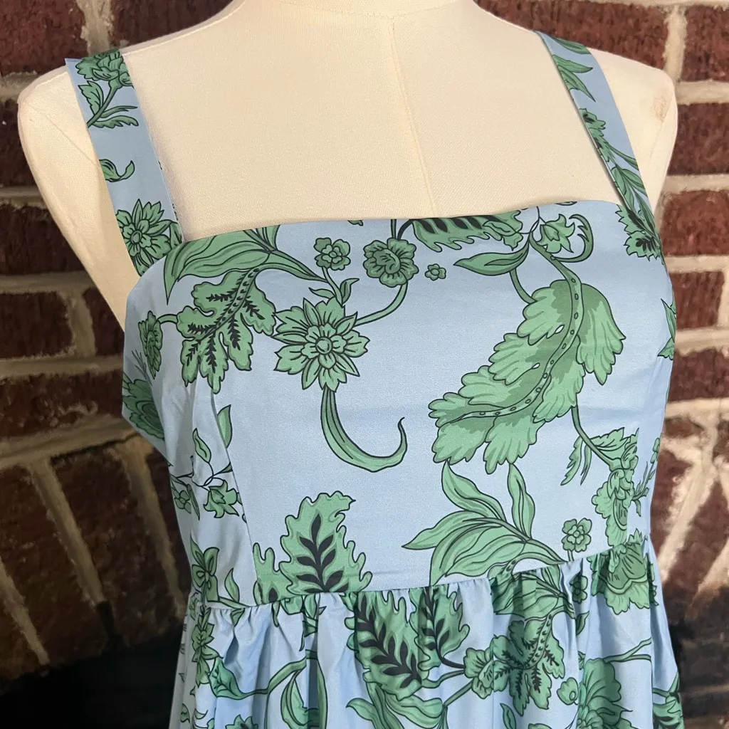 NWT cider blue green maxi dress - Image 2