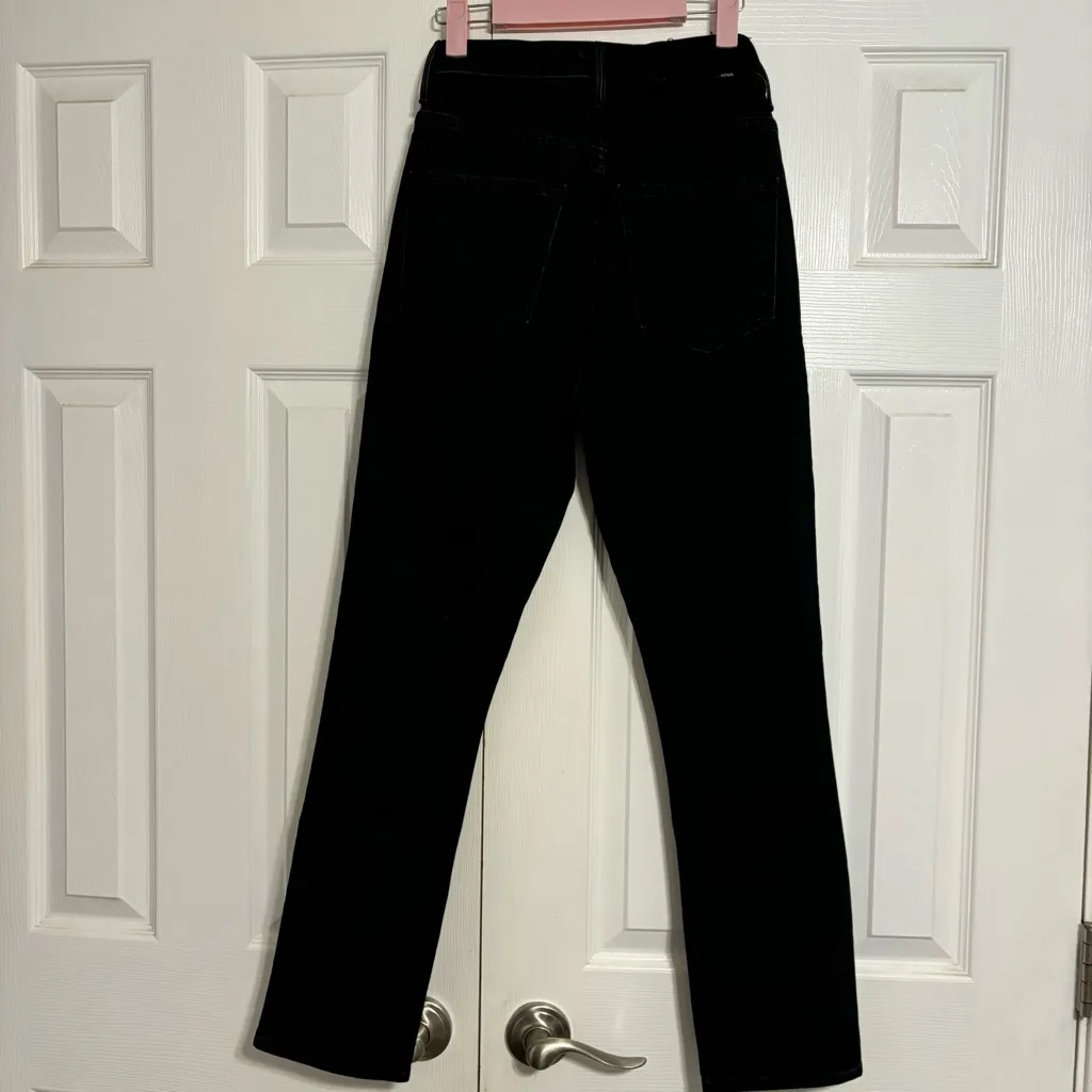 Mother The Dazzler Shift Jeans Black Size 26 - Image 2