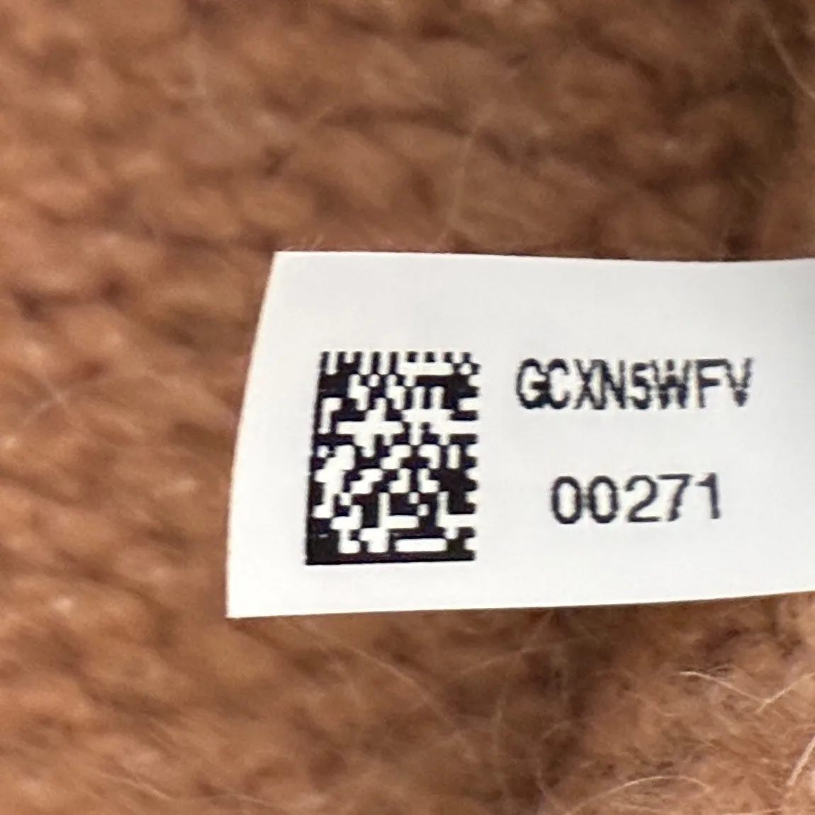 Aerie Brown Knit Wrap Sweater Dress Belted Bell Sleeve Cozy Lounge Size L - Image 7