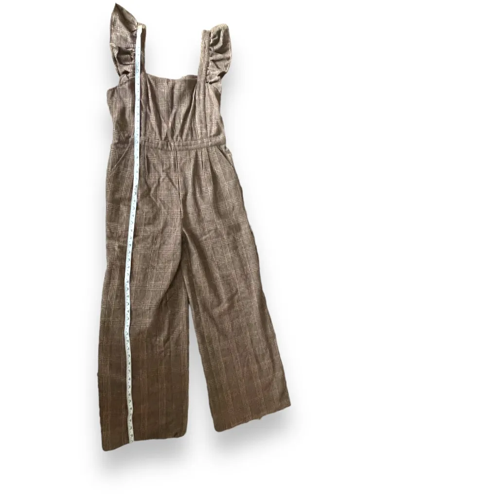 Anthropologie Dra plaid jumpsuit size M - Image 3