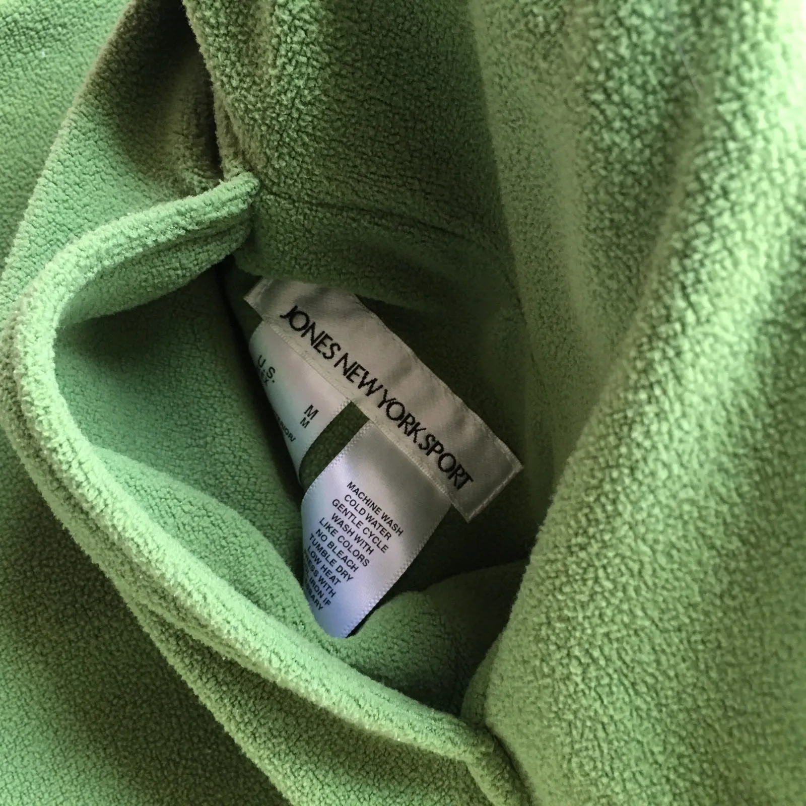 Hooded Puffer Vest M 8 10 Quilted Reversible Fleece Sleeveless Jacket Purple - Image 7