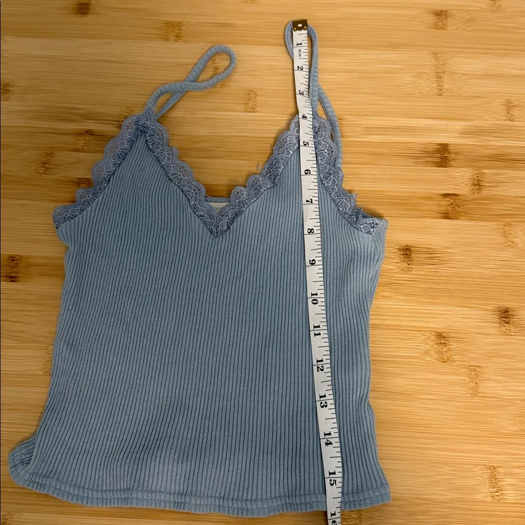 Urban Outfitters Size Extra Small Women's Teen Girl Blue Ribbed Cami - Image 5