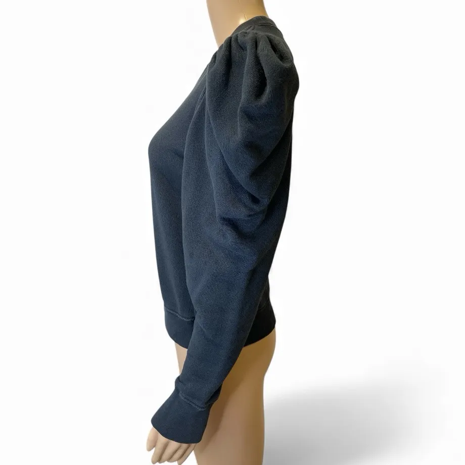 Ulla Johnson Alair Pullover Women's Black Puff Sleeve Top Sweater size S - Image 3