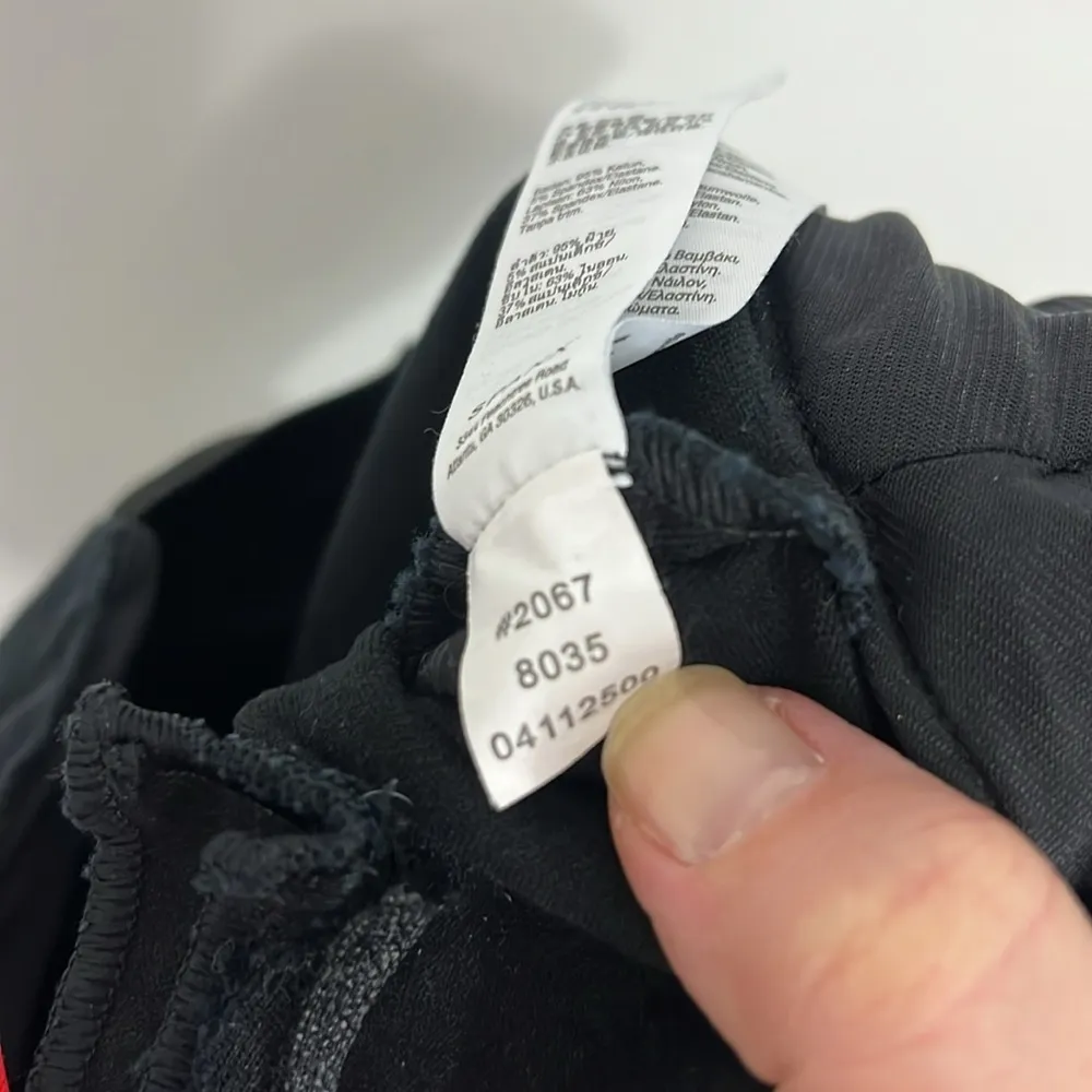 Spanx Small Black Stretchy Ready To Wow Woven Twill Ankle Pants - Image 12