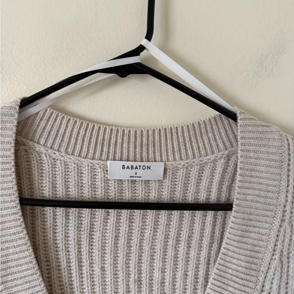 Aritzia Babaton Roger Merino Wool Sweater - Image 3
