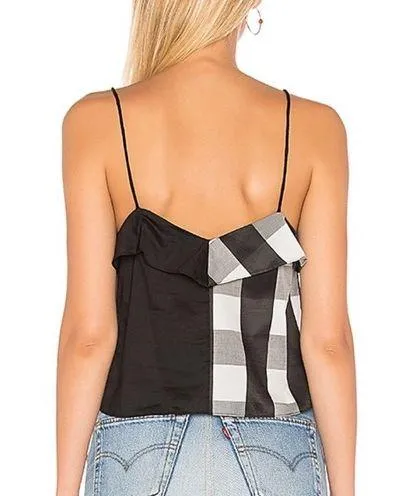 Black And White Plaid Tank Top - Image 3