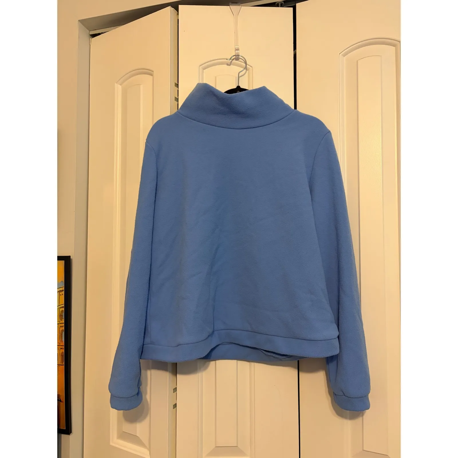 Aspen‎ Women's XL Blue Turtleneck Long Sleeve Pullover Sweatshirt - Image 3