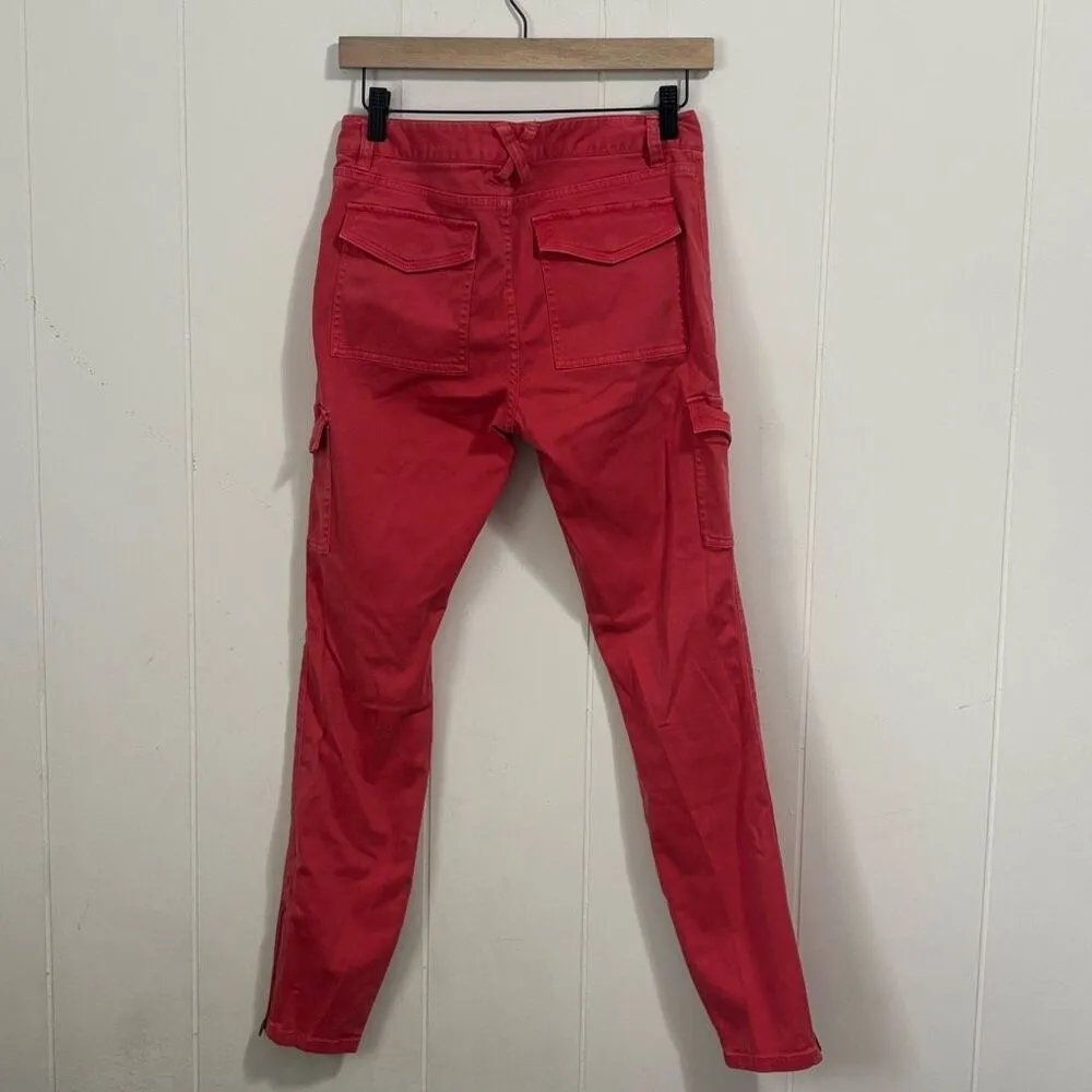 Vineyard Vines Coral Skinny Utility Cargo Pants 2‎ - Image 4