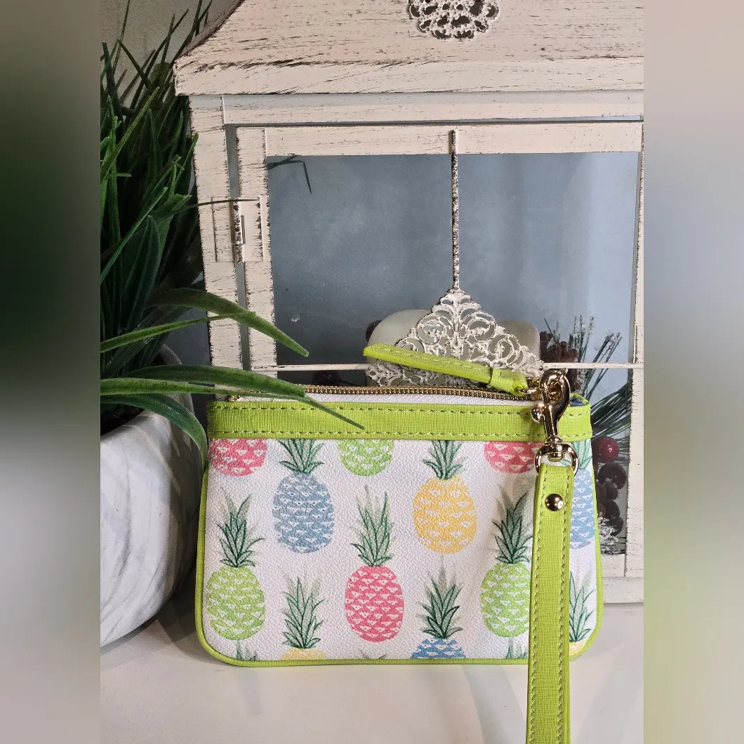 Dooney & Bourke Pineapple Print Wristlet - Image 2