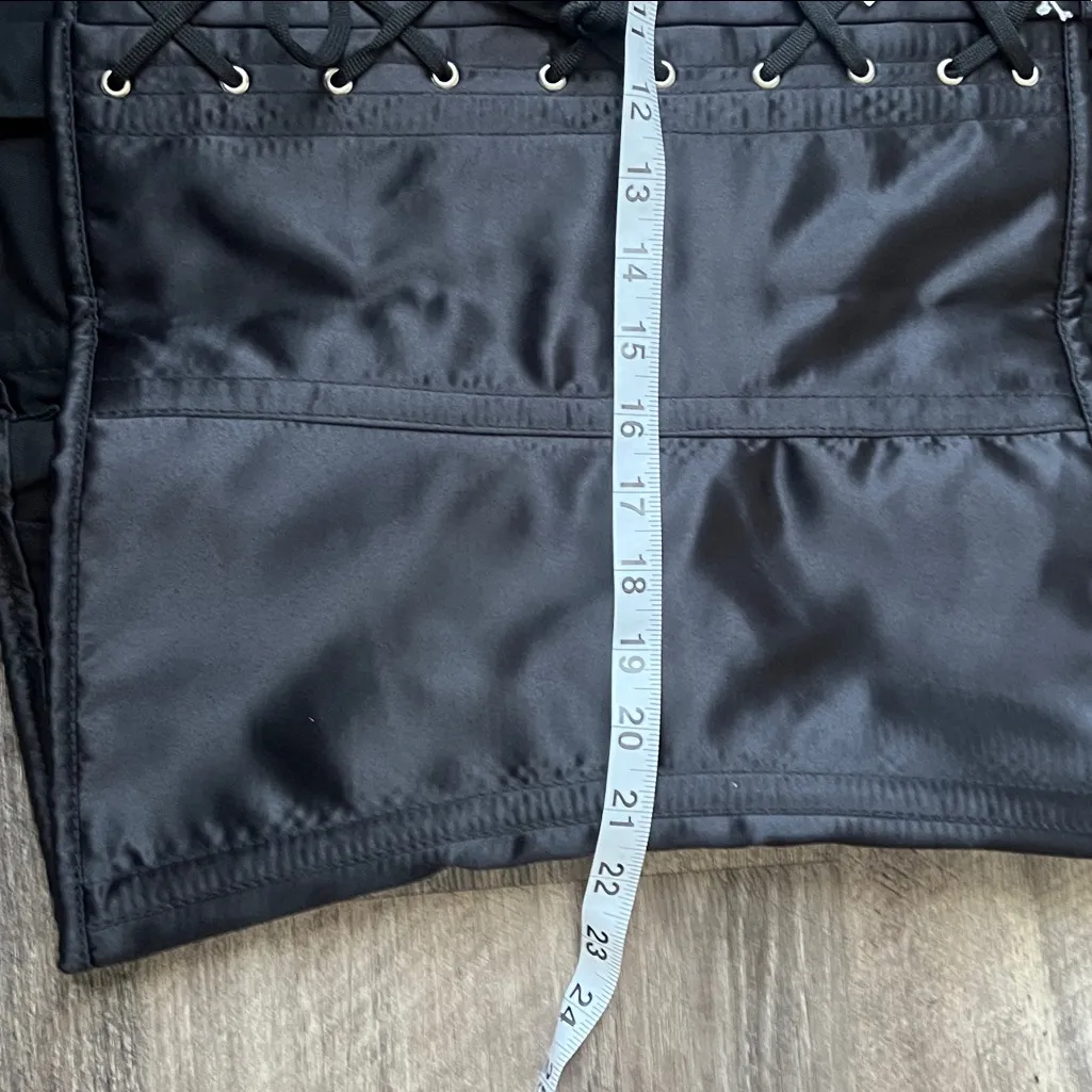 Daisy Corsets Top Drawer Black Sequin Steel Boned Corset Sz 5XL 🔴 - Image 6