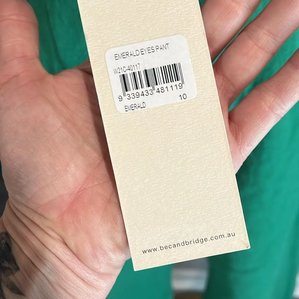 Bec + Bridge NWT Emerald Eyes Pants - 6 ($299) - Image 7