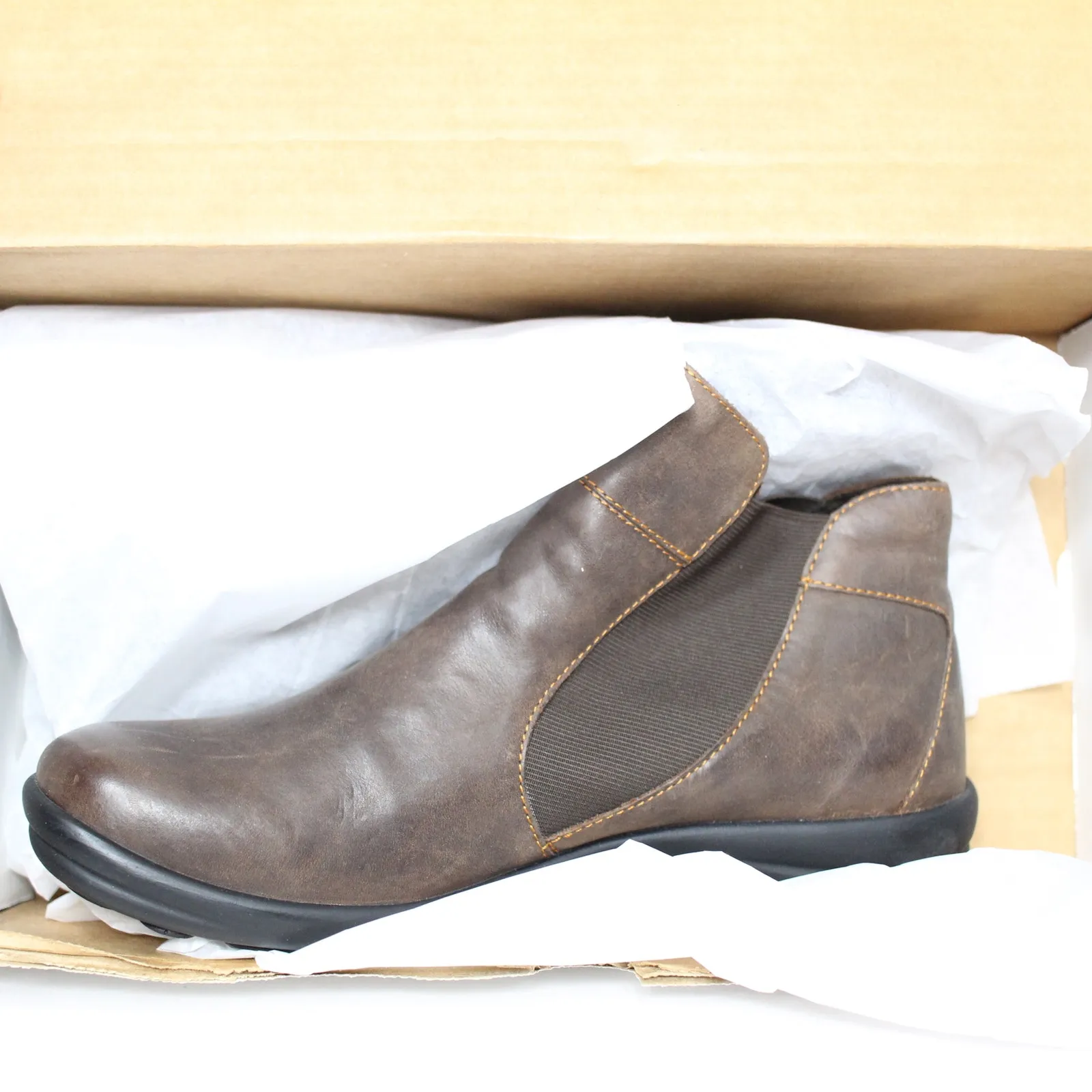 Romika Maddy 02 Brown Leather Slip - Image 6