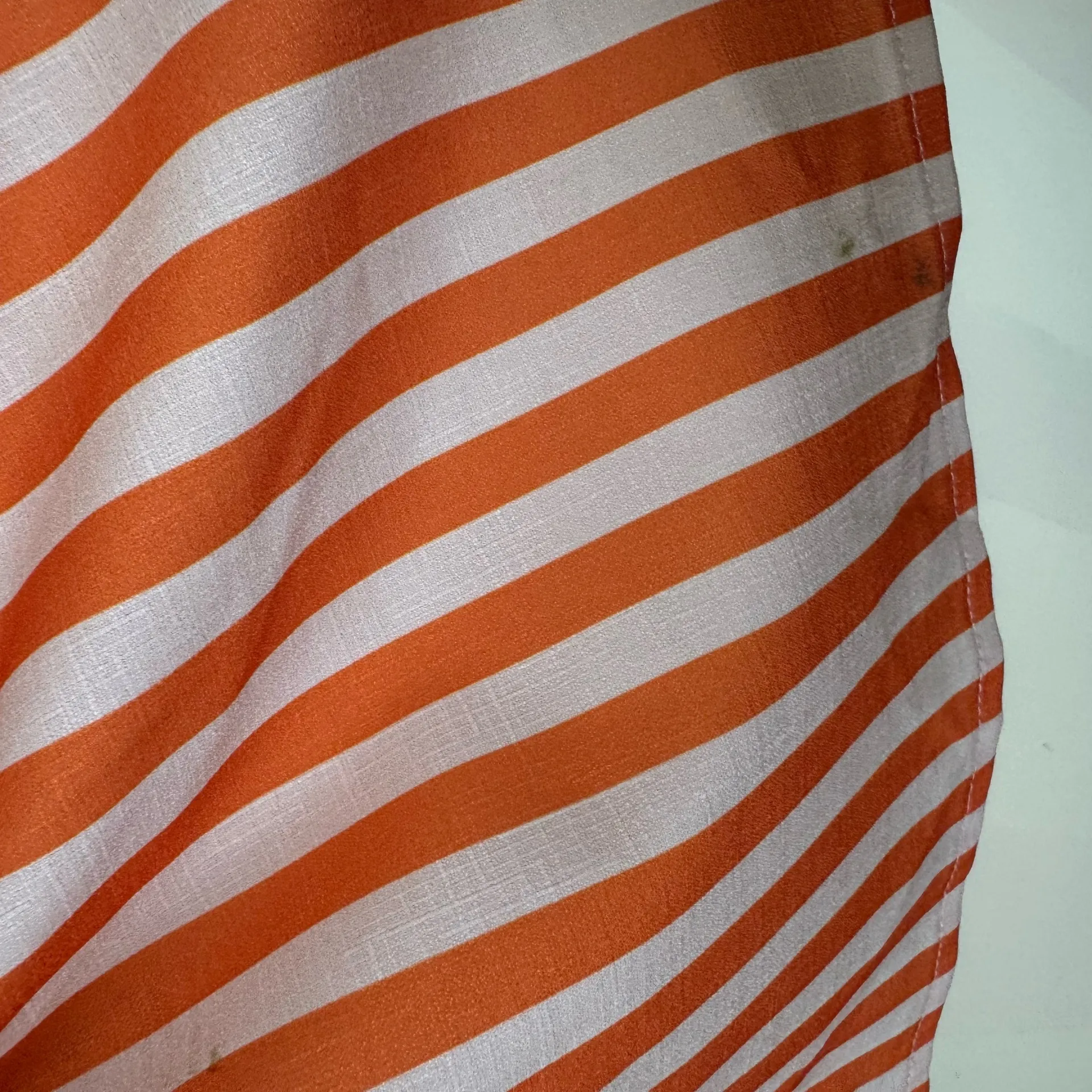 Petal & Pup Valencia Stripe Halter Top Size Medium Orange Pink - Image 10