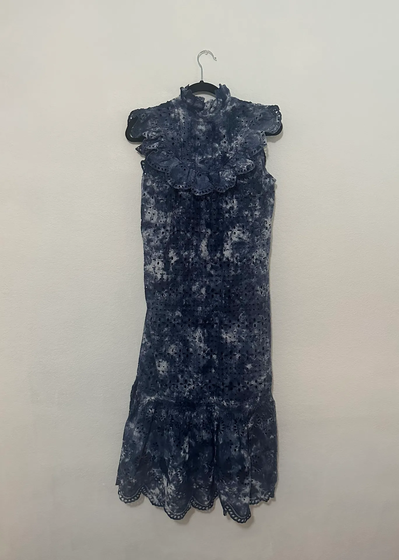 LoveShackFancy Sleeveless Tie Dye Dress Size XS - Image 2