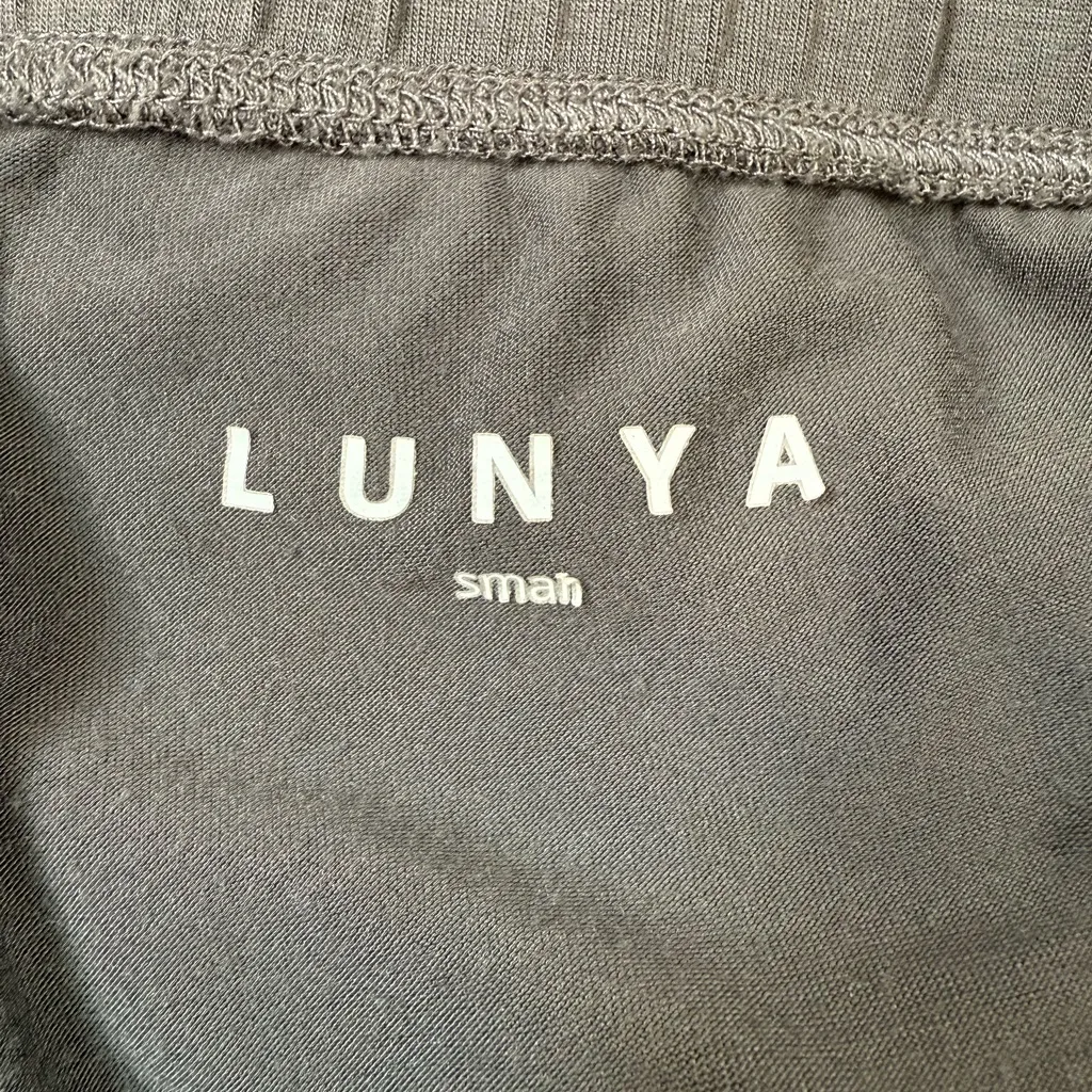 LUNYA Soft Modal Draped Joggers Gray Size S - Image 8