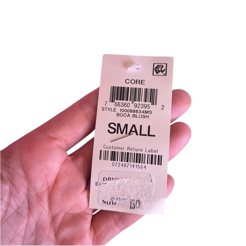 Three Karen Scott Light Pink Polo Shirts Small Short Sleeve Relaxed Fit Sporty - Image 4