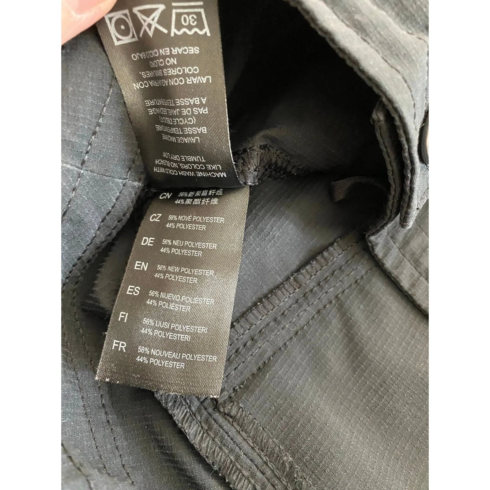 KÜHL Women’s Convertible Cargo Pants Size 6 Regular Black Hiking Outdoor - Image 5