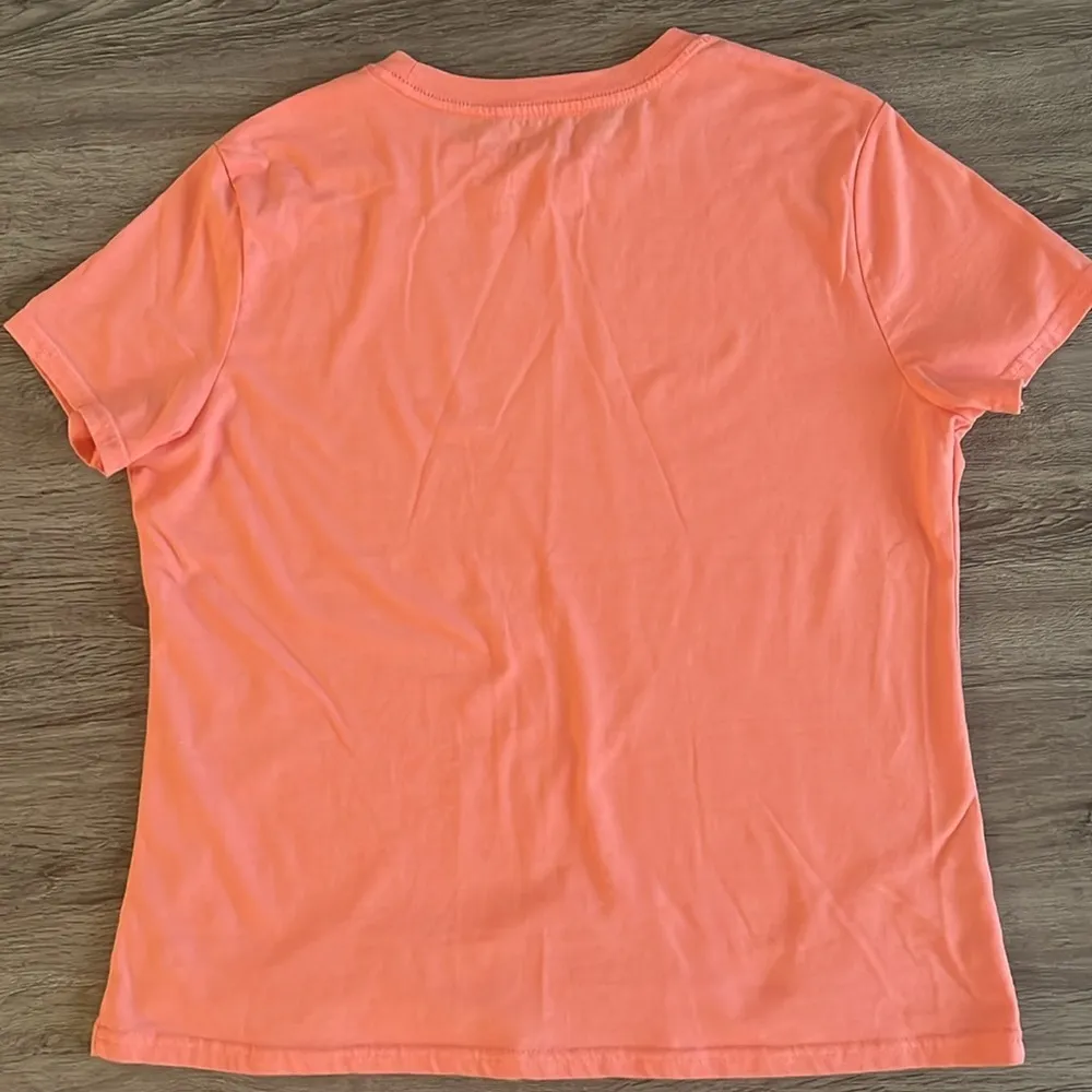 Spyder Activewear T Shirt Orange Size Large - Image 3