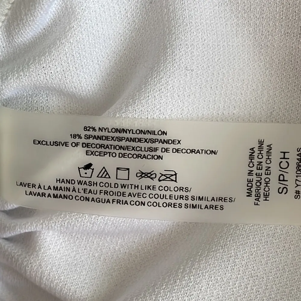 Altar’d State Swim Green Checked Bikini Top - Image 4