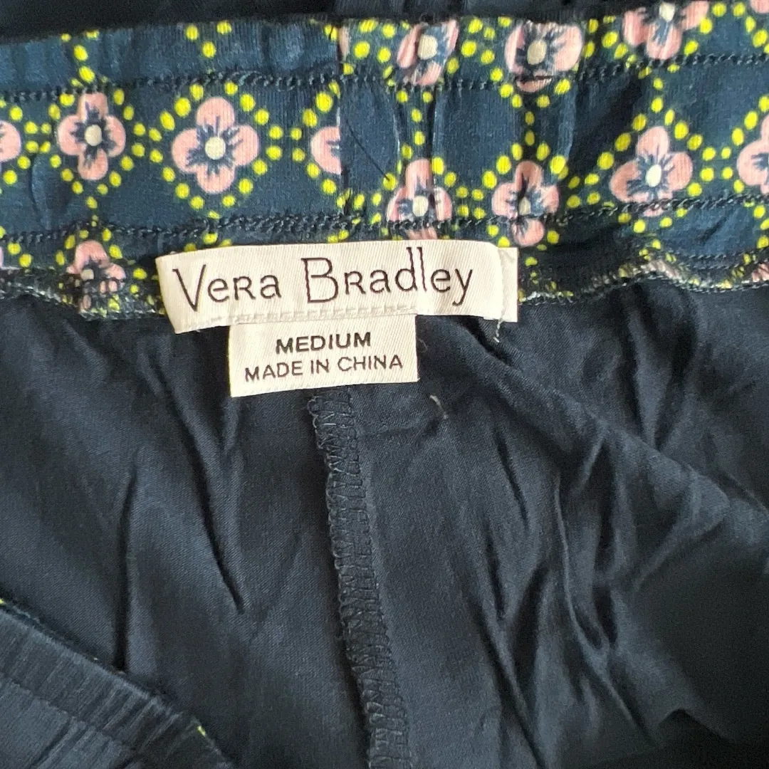 Vera Bardley  Midnight Navy Pants, M - Image 3