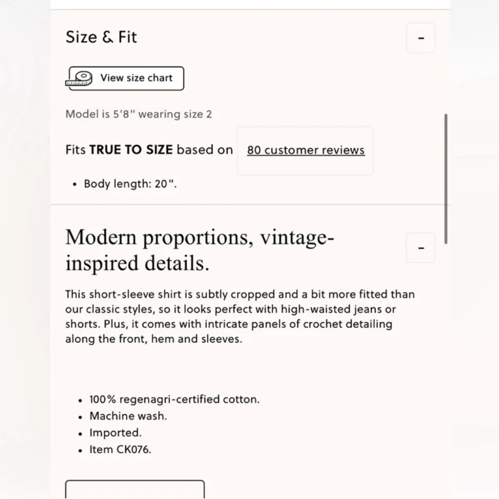 J. Crew Gamine eyelet-trim shirt - Image 2