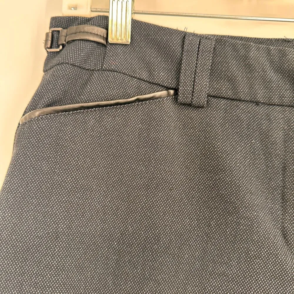 Ricki’s Blue & Black Trip Trouser Slacks Size 8 - Image 3