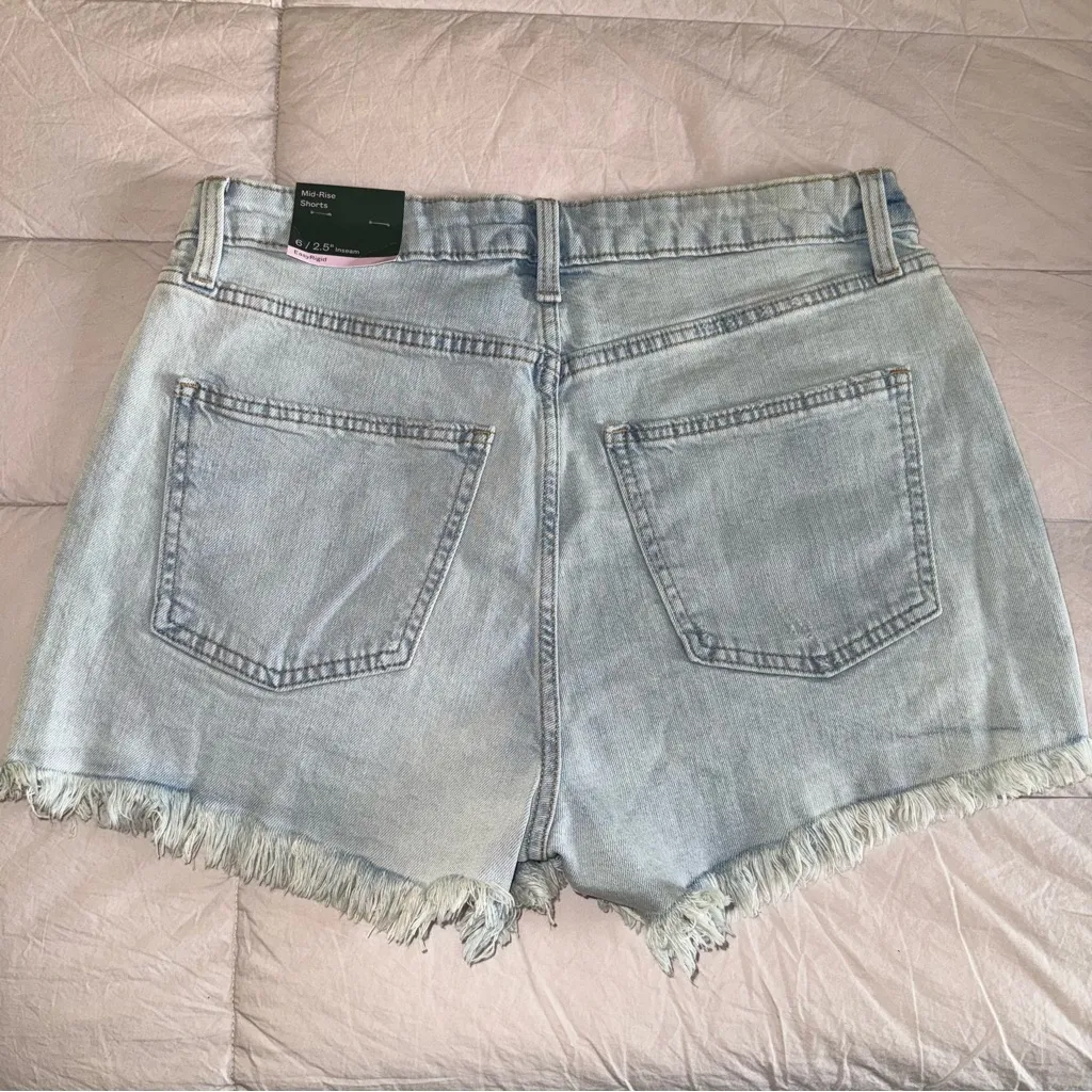 Wild Fable Distressed Blue Jean Shorts - Image 2