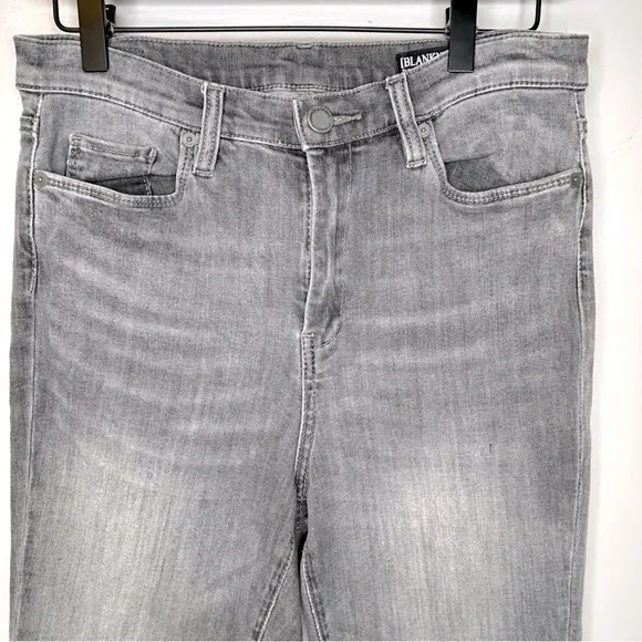Blank‎ NYC The Vandam High-Rise Kick Flare Grey Jeans Size 29 - Image 5