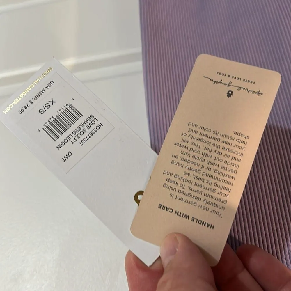 Spiritual Gangster Love Sculpt Seamless Legging XS/S - Image 4